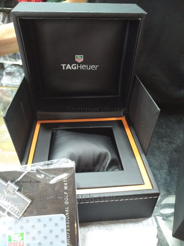 New Replica Tag Heuer Black Leather watch box